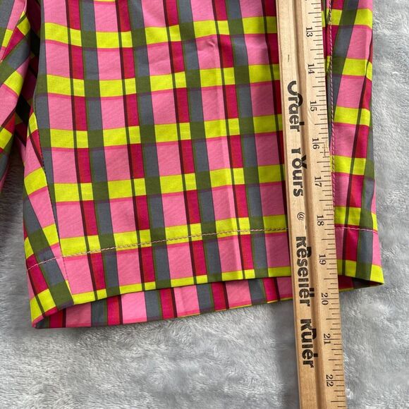 Annika Sorenstam x Cutter & Buck Shorts 8 Plaid Bermuda Golf - Picture 5 of 16